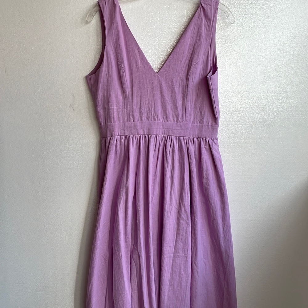 NWT Showpo v-neck gathered waist backless midi dress size 12